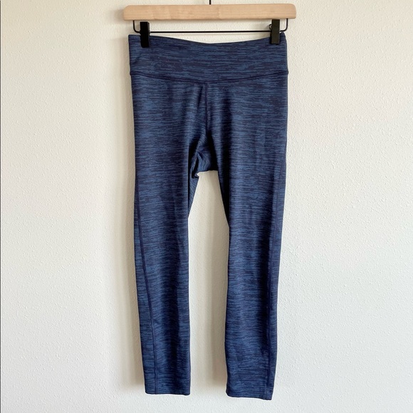 Outdoor Voices Blue Space Dye Leggings Size Small - Picture 3 of 10